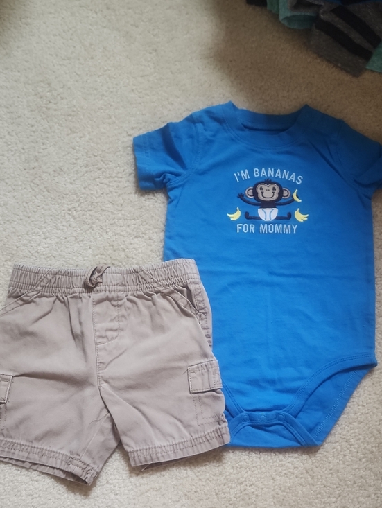 jumping beans Other - Sz 12-18 Months 2pc monkey themed outfit